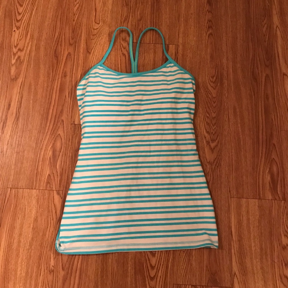 Lululemon Power Y tank top racerback shirt size 8